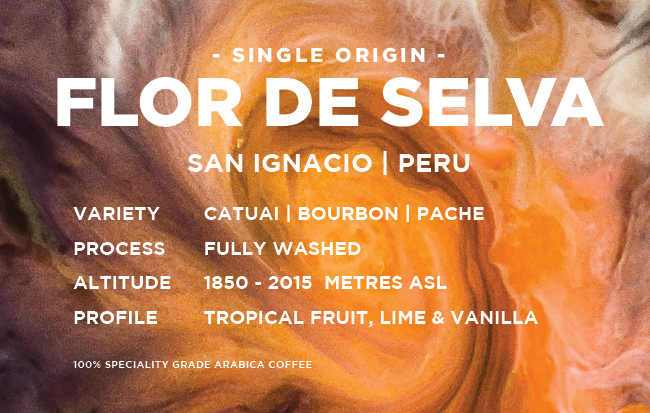 Peru: Flor de Selva - Washed Pache, Bourbon, Caturra
